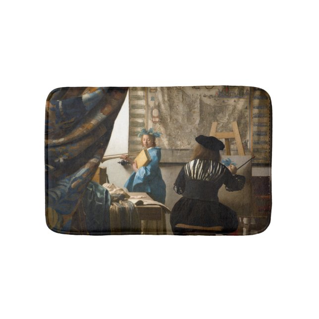 Tapete De Banheiro Johannes Vermeer - A Alegoria da Pintura (frente)