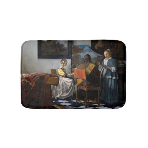 Tapete De Banheiro Johannes Vermeer - O concerto