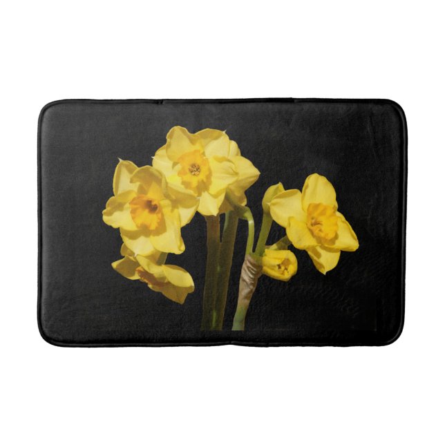Tapete De Banheiro Jonquil Flowers Bath Mat (Frente)