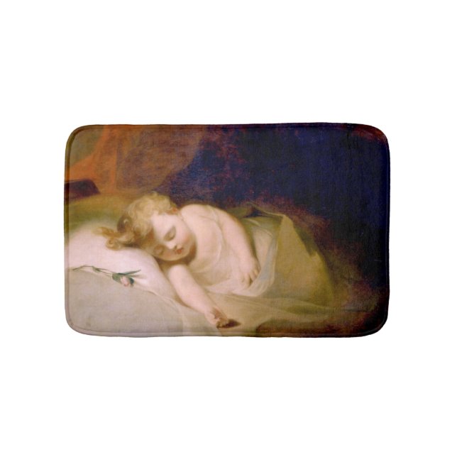 Tapete De Banheiro Jovem Dormindo (por Thomas Sully) (frente)