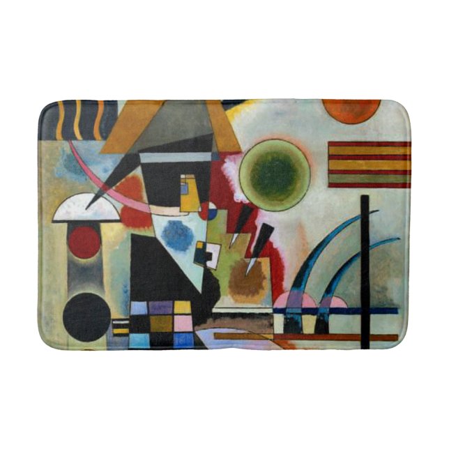 Tapete De Banheiro Kandinsky - Balançando (Frente)