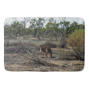 Tapete De Banheiro Kangaroo No Billabong, Lge Memory Bath Mat
