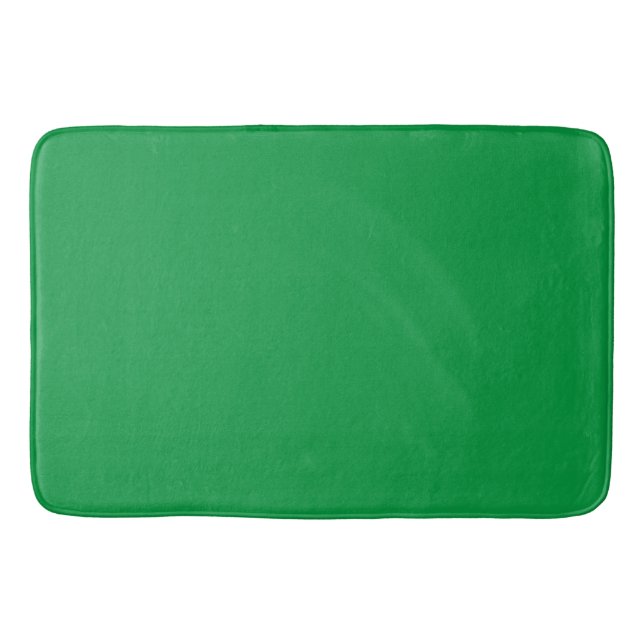 Tapete De Banheiro Kelly Green #06983E, Algae (Frente)
