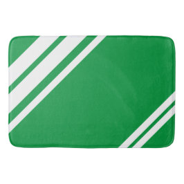 Tapete De Banheiro Kelly Green: Linhas Modernas em Branco