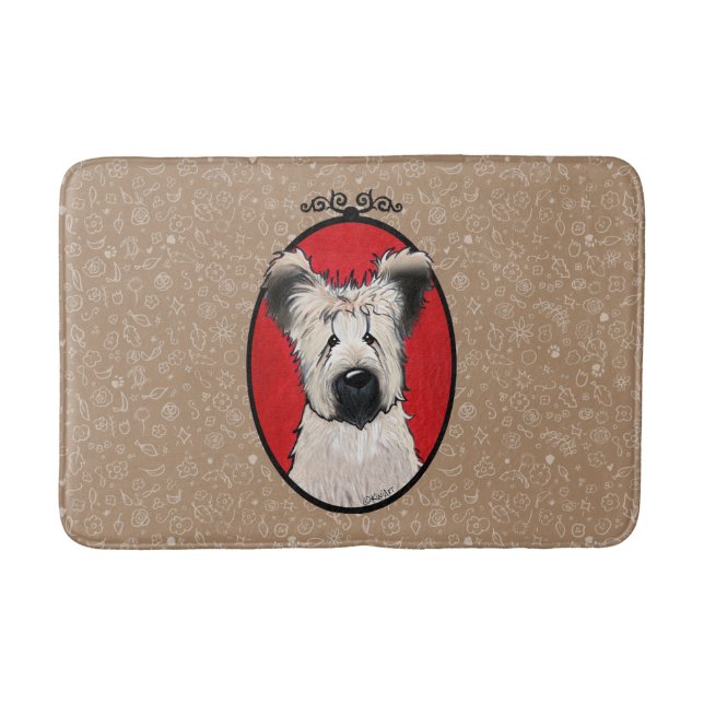 Tapete De Banheiro KiniArt Briard (Frente)