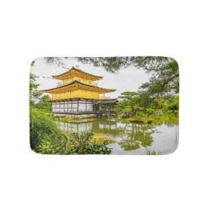 Tapete De Banheiro Kinkaku-ji, o pavilhão de ouros, Kyoto