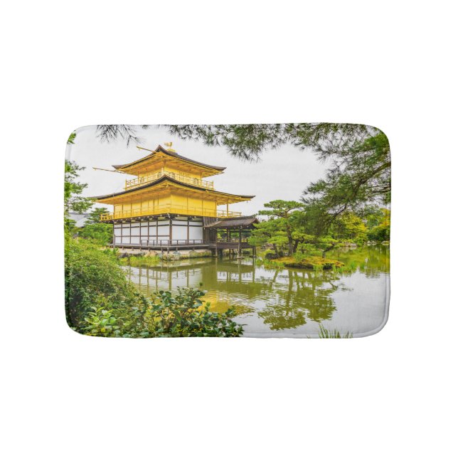 Tapete De Banheiro Kinkaku-ji, o pavilhão de ouros, Kyoto (frente)