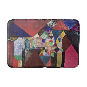 Tapete De Banheiro Klee - Joias Municipal, 1917 aquarela