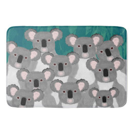Tapete De Banheiro Koalas Bath Mat