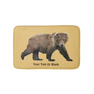 Tapete De Banheiro Kodiak Bear
