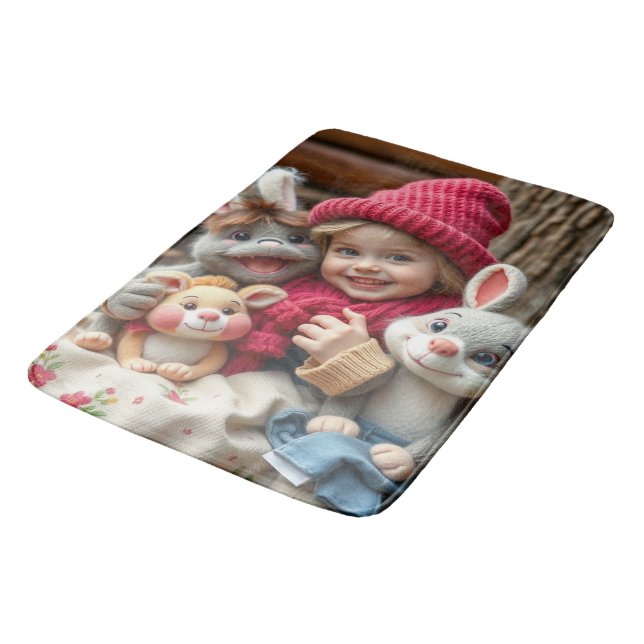 Tapete De Banheiro Kuschelfreunde im Herbstzauber (Angulado)