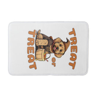 Tapete De Banheiro Labradoodle Halloween Dog Costume �Treat or Treat�
