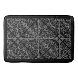 Tapete De Banheiro Lace Black Cerâmico