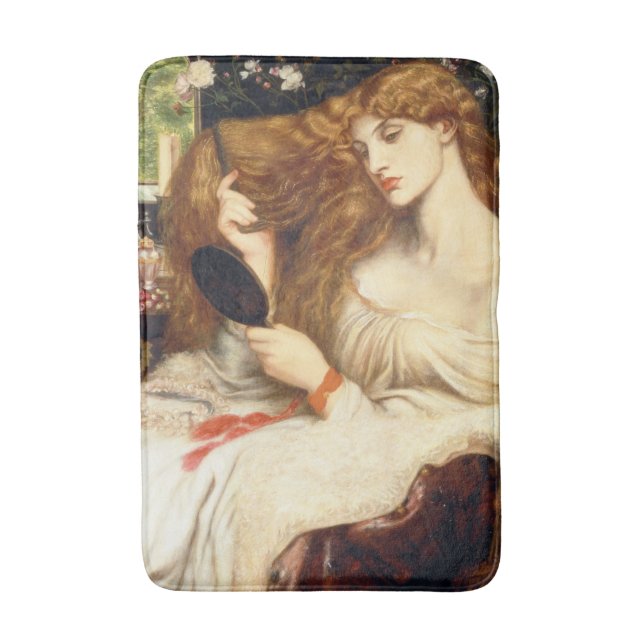 Tapete De Banheiro Lady Lilith (Beleza Impressionante com Cabelo Verm (Frente Vertical)