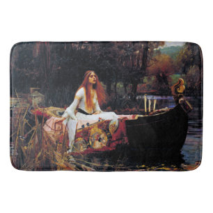 Tapete De Banheiro Lady Of Shallot sobre Barcos Waterhouse Art Bath M