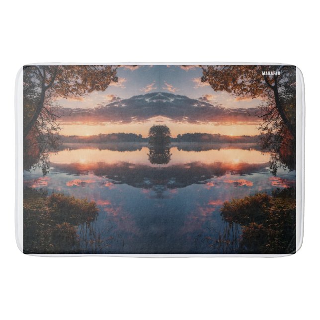 Tapete De Banheiro **Lago das Legendas: Amanhecer do Poder** (Frente)