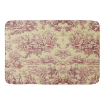 Lago Vintage, vermelho, torto de jouy