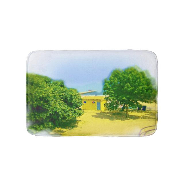 Tapete De Banheiro Lakeshores da praia de Chicago (frente)