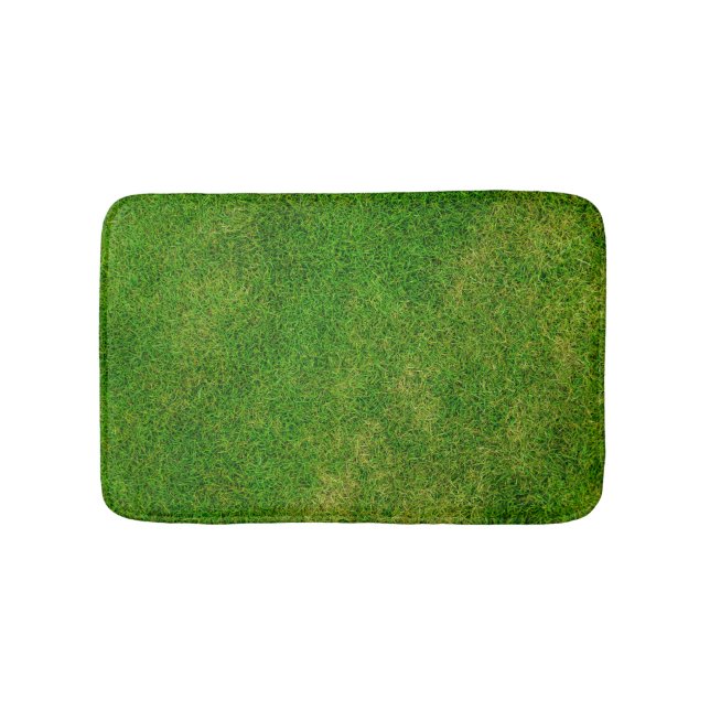 Tapete De Banheiro Lâmpada de Grass Verde (frente)