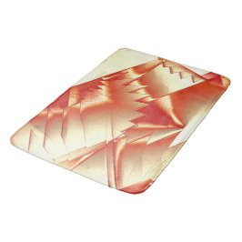 Tapete De Banheiro laranja ouro a bege, bruto digitalizado