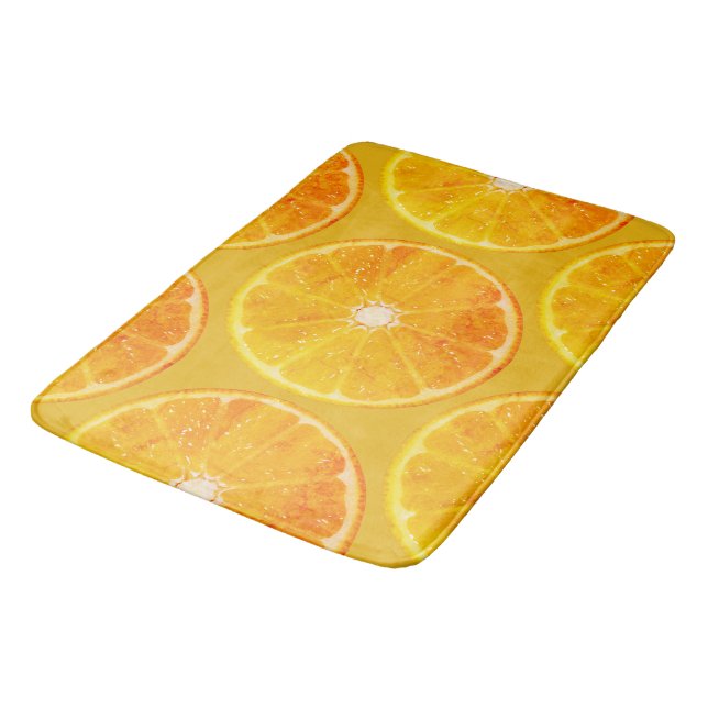 Tapete De Banheiro Laranjas (Angulado)