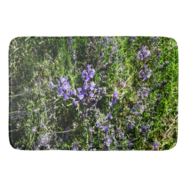 Tapete De Banheiro Lavanda adorável..... (Frente)