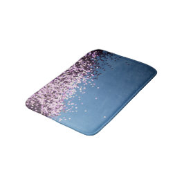 Tapete De Banheiro Lavanda confetti em azul