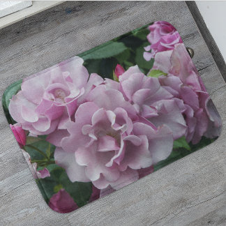 Tapete De Banheiro Lavandas Elegante Floral