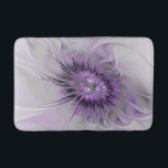 Tapete De Banheiro Lavender Flower Dream Modern Abstract Fractal Art<br><div class="desc">A lavender and lilac fantasy flower, abstract and magical.
Design for your bath mat and more.</div>