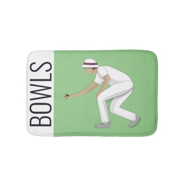 Tapete De Banheiro Lawn Bowls (frente)