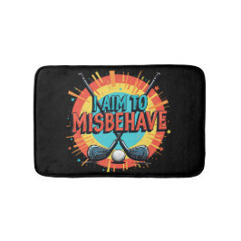 Tapete De Banheiro Legal Golf Bath Mat Com Citação Engraçada
