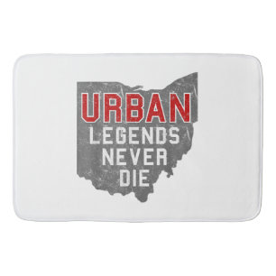 Tapete De Banheiro Lendas Urbanas Nunca Morrem Estado de Ohio Afastad
