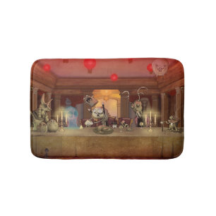 Tapete De Banheiro Lenore: Esteira de banho da última ceia