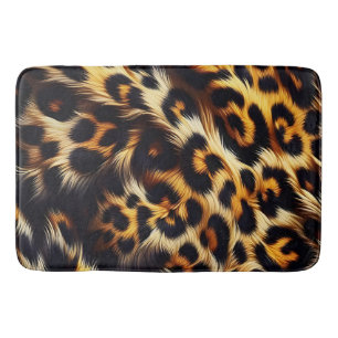 Tapete De Banheiro Leopard Elegance: Isso Rouba o Show