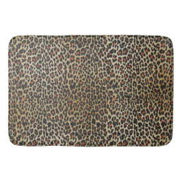 Tapete De Banheiro Leopard Skin Impressão