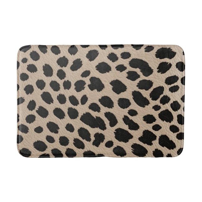 Tapete De Banheiro Leopard Whisper (Frente)