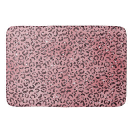 Tapete De Banheiro Leopardo rosa - Imprimir brilho