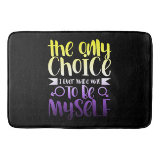 Tapete De Banheiro LGBTQ Queer Nonbinary  Androgynous Non Binary