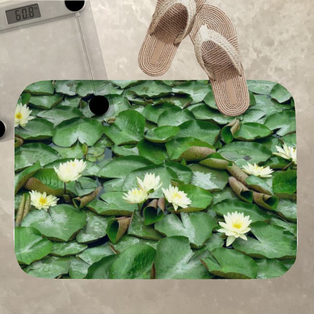 Tapete De Banheiro Lillies de Água (Criador carregado)