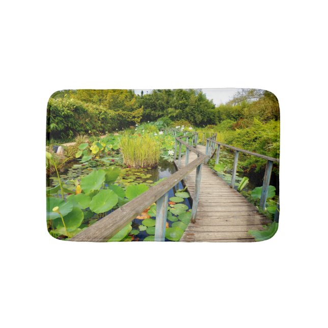 Tapete De Banheiro Lily Pond Bath Mat (frente)