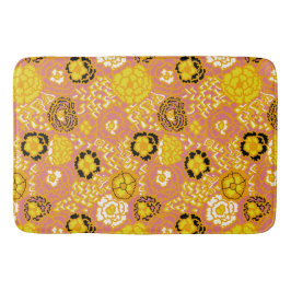 Tapete De Banheiro Limão de melancia Dourado