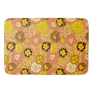 Tapete De Banheiro Limão de melancia Dourado