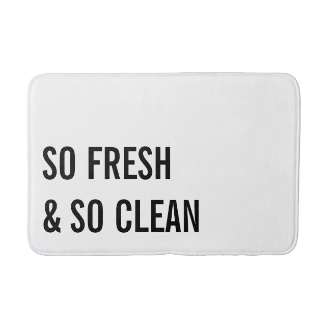 Tapete De Banheiro Limpe assim a esteira de banho (Frente)