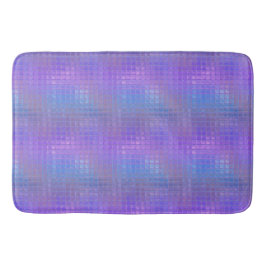 Tapete De Banheiro Linda Garota Glamour Iridescente Roxo Brilhante