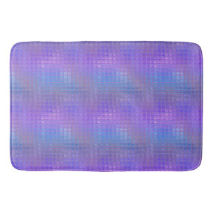 Tapete De Banheiro Linda Garota Glamour Iridescente Roxo Brilhante