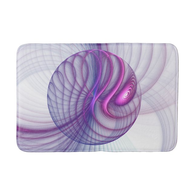 Tapete De Banheiro Linda pintura frontal de Abstrato moderno Swing (Frente)