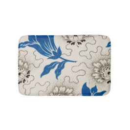 Tapete De Banheiro Linda Vintage Floral Patterno em Bath Mat