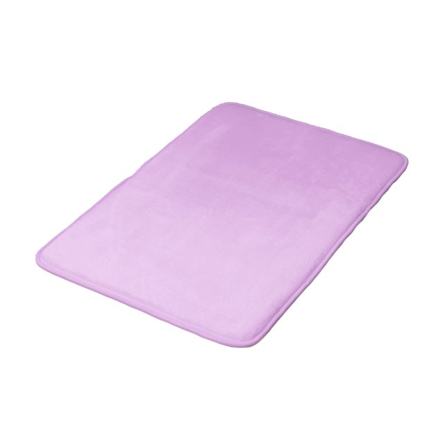 Tapete De Banheiro Lindo Lavanda Pastel Cor Sólida (Angulado)