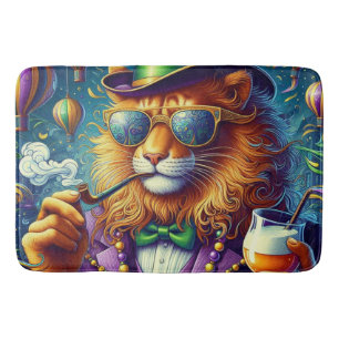 Tapete De Banheiro Lion/Louisiana Mardi Gras
