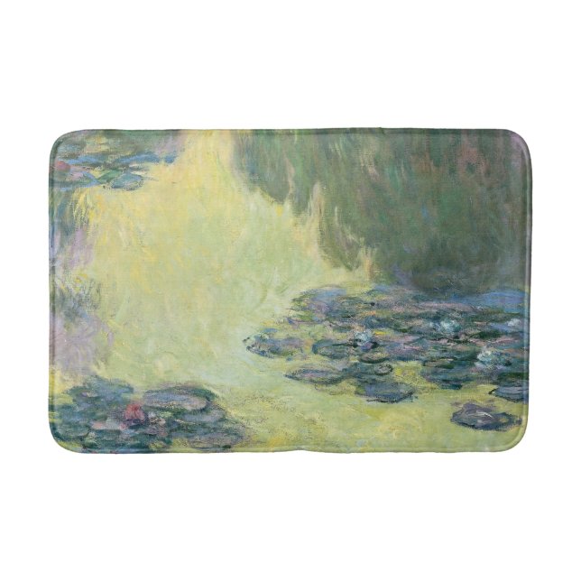 Tapete De Banheiro Lírios 1907, Monet, Impressionismo Francês Art, (Frente)